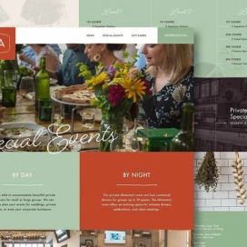 Work Sample: Luca Italian Restaurant website